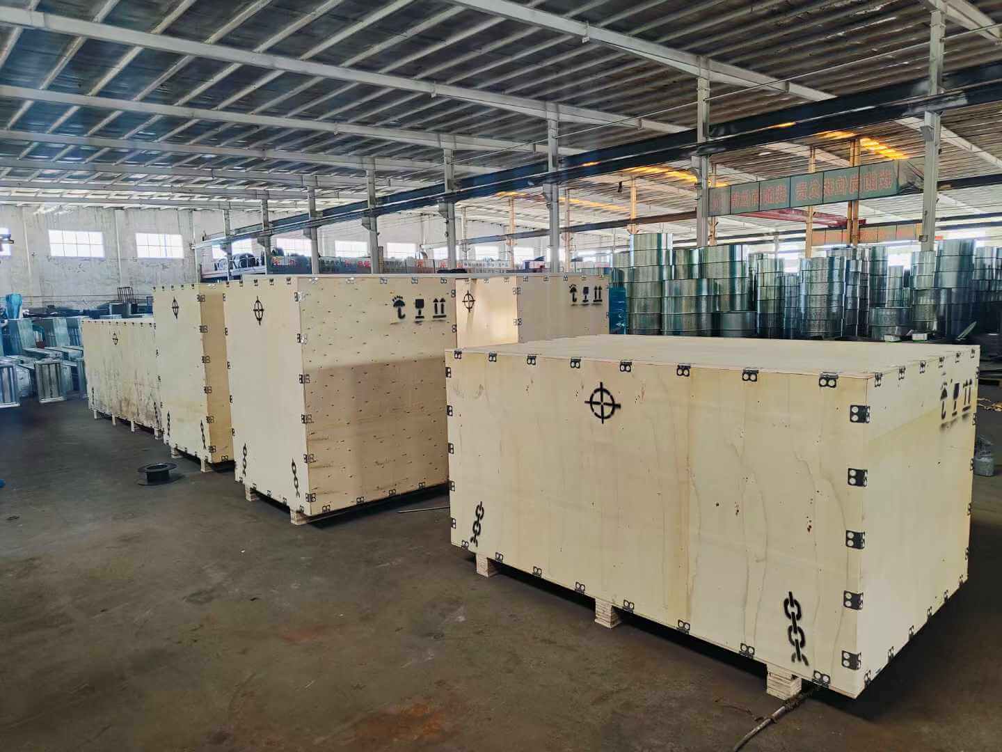 科瑞特風機設備出口中東地區~