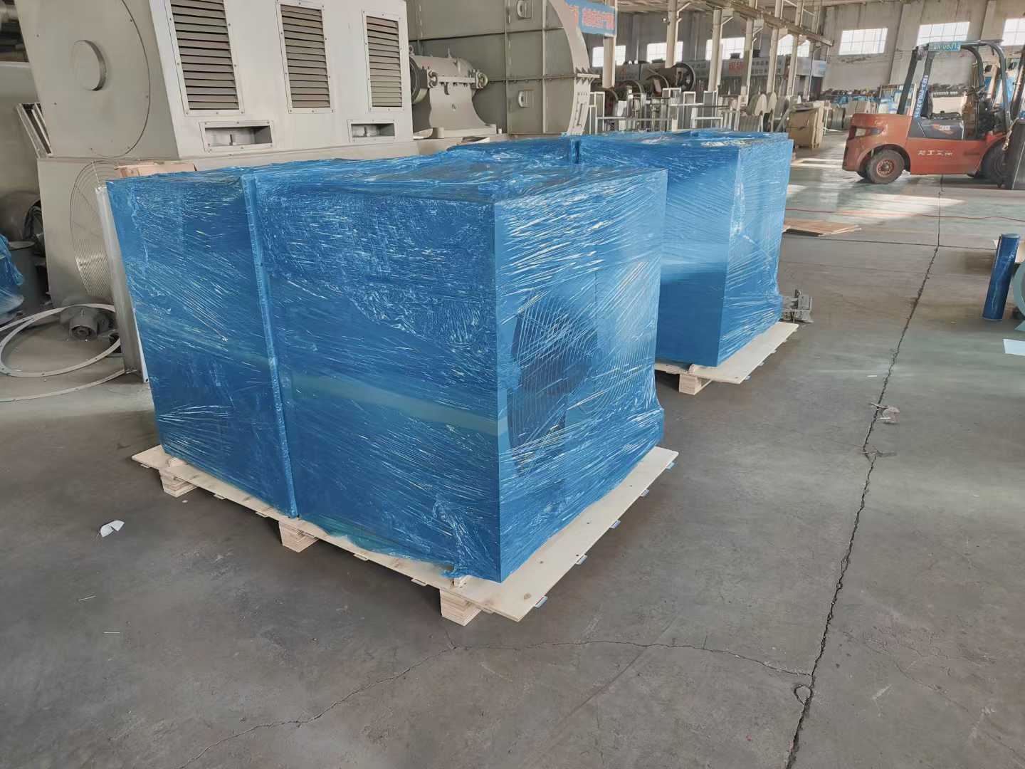 年前*后一批風機出口中東地區